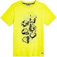Los mejores  - Pokèmon Camiseta Niño Amarilla de Manga Corta- con Pikachu Mewtwo Blastoise Psyduck Charizard Venusaur- Ropa Niño…